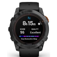 Умные часы Garmin Fenix 7X Pro Solar (сланцево-серый/черный) - Изображение №8 — Chaika Market