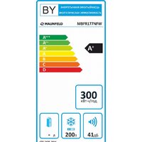 Морозильник MAUNFELD MBFR177NFW - Изображение №14 — Chaika Market