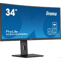 Монитор Iiyama ProLite XCB3494WQSN-B5 - Изображение №5 — Chaika Market