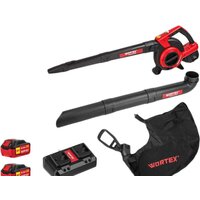 Ручная воздуходувка Wortex BB 2536-1 D ALL1 XLT SET 1333418 (с 2-мя АКБ) — Chaika Market