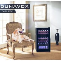 Винный шкаф Dunavox DXFH-30.80 - Изображение №5 — Chaika Market