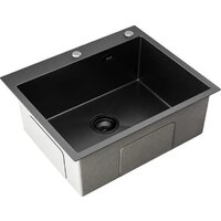 Кухонная мойка Axus LS-6050B Nano Black - Изображение №4 — Chaika Market