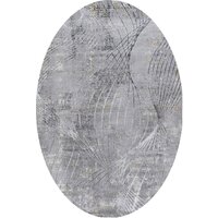 Ковер для жилой комнаты Safyun Liparis LP309-GREY-OVAL (2x3) — Chaika Market