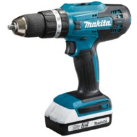 Ударная дрель-шуруповерт Makita HP488DWE (с 2-мя АКБ, кейс) — Chaika Market