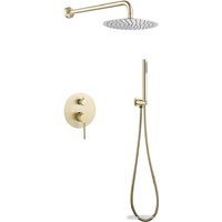 Душевая система  Abber Emotion AF8818G (золото матовое) — Chaika Market