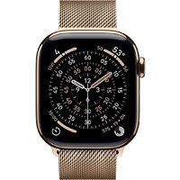 Умные часы Apple Watch Series 11 LTE 42 мм (титановый корпус, золотистый/золотистый, миланская петля) - Изображение №2 — Chaika Market