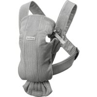 Рюкзак-переноска BabyBjorn Mini 3D Mesh (серый) — Chaika Market