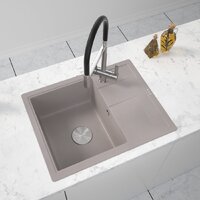 Кухонная мойка ZorG Rock 65 Premium alumetallic — Chaika Market