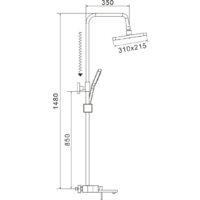 Душевая система  Shevanik S6836C - Изображение №15 — Chaika Market