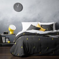 Набор текстиля для спальни Pasionaria Флэш 160x220 с наволочками (мокрый асфальт) — Chaika Market