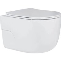 Унитаз подвесной Roxen Porto 530155-01 Rimless Soft Close - Изображение №5 — Chaika Market