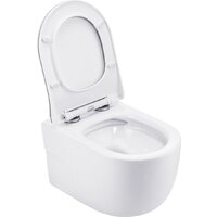 Унитаз подвесной Roxen Porto 530155-01 Rimless Soft Close - Изображение №9 — Chaika Market