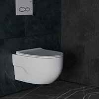 Унитаз подвесной Roxen Porto 530155-01 Rimless Soft Close - Изображение №4 — Chaika Market