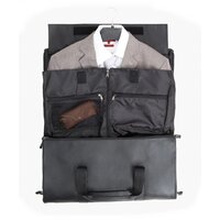 Дорожная сумка Carlo Gattini Classico Milano 4035-91 (черный) - Изображение №9 — Chaika Market