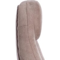 Офисное кресло TetChair Boss metalBL (ткань, светло-коричневый, KUB 03) - Изображение №10 — Chaika Market