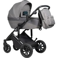 Универсальная коляска Farfello Molly Pro MP-1 (3 в 1, серый) - Изображение №2 — Chaika Market