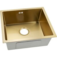 Кухонная мойка ARFEKA ECO AR 450*450 GOLD PVD NANO - Изображение №5 — Chaika Market
