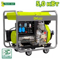Дизельный генератор Dyllu DTDG1A50 — Chaika Market