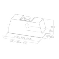 Кухонная вытяжка Elica Ct35 Pro IX/A/60 PRF0183203 - Изображение №2 — Chaika Market