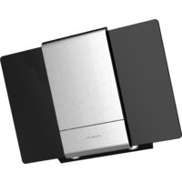 Кухонная вытяжка Krona Talli 600 3P (нержавеющая сталь/черное стекло) — Chaika Market