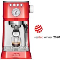 Рожковая кофеварка Solis Barista Perfetta Plus (красный) - Изображение №7 — Chaika Market