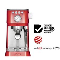 Рожковая кофеварка Solis Barista Perfetta Plus (красный) - Изображение №6 — Chaika Market