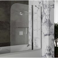 Стеклянная шторка для ванны Roxen Brimen 52010-120 120х140 — Chaika Market