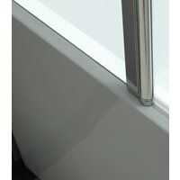 Стеклянная шторка для ванны Roxen Brimen 52010-120 120х140 - Изображение №7 — Chaika Market