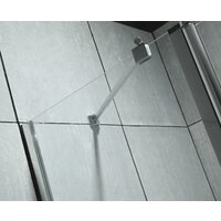 Стеклянная шторка для ванны Roxen Brimen 52010-120 120х140 - Изображение №8 — Chaika Market