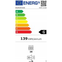 Винный шкаф Dunavox DXFH-28.88 - Изображение №7 — Chaika Market