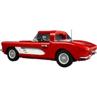 Конструктор LEGO Icons 10321 Chevrolet Corvette 1961 - Изображение №8 — Chaika Market