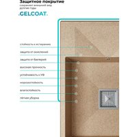 Кухонная мойка Polygran Blade 660 (песочный) - Изображение №10 — Chaika Market