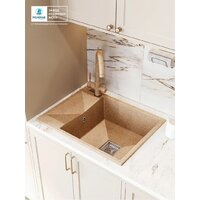 Кухонная мойка Polygran Blade 660 (песочный) - Изображение №7 — Chaika Market