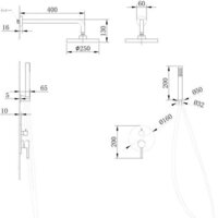 Душевая система  Abber Emotion AF8818 (хром) - Изображение №3 — Chaika Market
