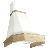 Кухонная вытяжка Elikor Камин Грань 90П-650-П3Л (бежевый/дуб неокрашенный) (840772) — Chaika Market