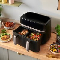 Аэрогриль (аэрофритюрница) Russell Hobbs Satis Fry DualBaske 27680-56 - Изображение №5 — Chaika Market