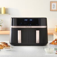 Аэрогриль (аэрофритюрница) Russell Hobbs Satis Fry DualBaske 27680-56 - Изображение №2 — Chaika Market