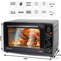 Мини-печь TurboTronic TT-EV45 - Изображение №14 — Chaika Market