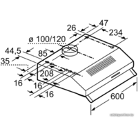 Кухонная вытяжка Bosch DUL63CC50 - Изображение №9 — Chaika Market