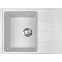 Кухонная мойка ZorG Torino 62 (белый камень) — Chaika Market
