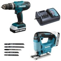  Makita DK18B59Y (шуруповерт, лобзик, 2 АКБ) — Chaika Market