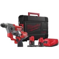  Milwaukee 4933459813 (шуруповерт, перфоратор, 2 АКБ, кейс) — Chaika Market