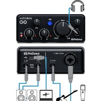 Аудиоинтерфейс PreSonus AudioBox GO - Изображение №2 — Chaika Market
