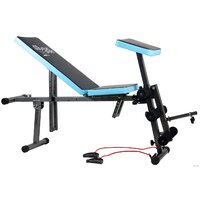 Силовая скамья Atlas Sport AS-03 Pro с партой (черный/синий) - Изображение №3 — Chaika Market