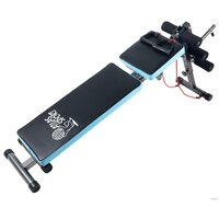 Силовая скамья Atlas Sport AS-03 Pro с партой (черный/синий) - Изображение №4 — Chaika Market