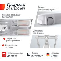 Эллиптический тренажер Unixfit MV-850 (Auto Incline) Wood - Изображение №6 — Chaika Market