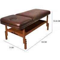 Массажный стол SL Relax Comfort (коричевый) - Изображение №5 — Chaika Market