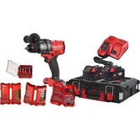 Ударная дрель-шуруповерт Milwaukee M18 FUEL Promo FPD3100P-502P 4933498240 (с 2-мя АКБ 5 Ач, кейс, набор оснастки) - Изображение №1 — Chaika Market