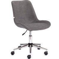 Офисное кресло TetChair Style (флок, серый) — Chaika Market