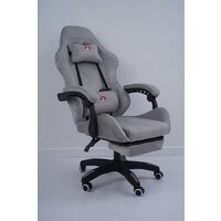 Игровое (геймерское) кресло Calviano 1584 (велюр, серый) - Изображение №15 — Chaika Market